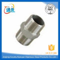 customized metal pipe fitting long screwed nipple with china manufacture